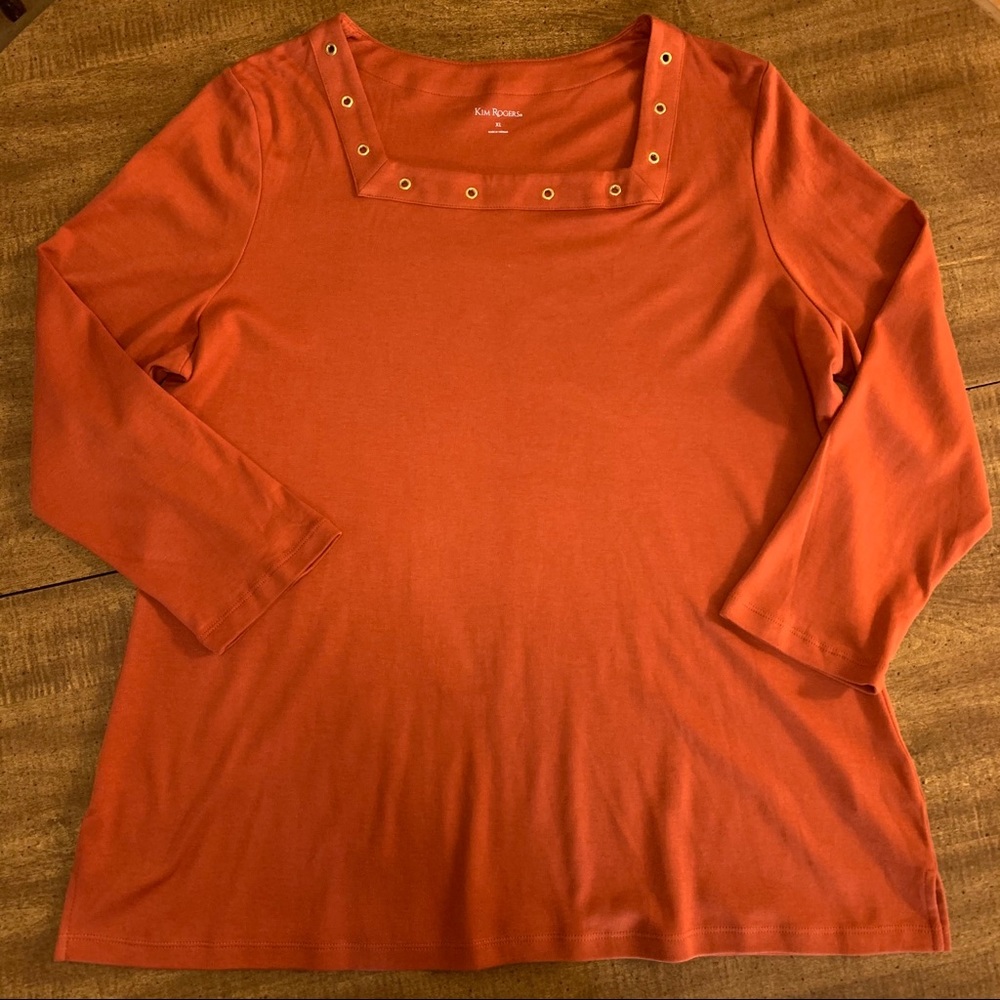 Kim Rogers Quarter Sleeve Top